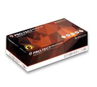 Unigloves PRO.TeCT HD GA0054 Guanti Monouso in Nitrile - Ultra Resistenti - Multiuso - Senza Lattice né Polvere - Resistenti agli Agenti Chimici - Arancione - Taglia L (100 Guanti)