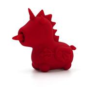 Unihorn Blaze Diablo Vibratore da appoggio Rosso 9 cm