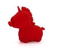 Unihorn Cupids Beau Vibratore da appoggio Rosso 9 cm