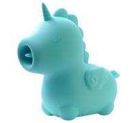 Unihorn Mount'n Peak - vibratore clitorideo unicorno ricaricabile (blu)