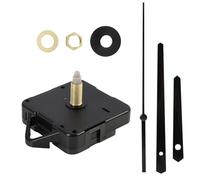 unillea Movimento per orologio da parete con lancette a cuore, movimento al quarzo, silenzioso, preciso, adatto per orologi da parete fino a Ø 20 cm, movimento fai da te, ricambio per progetti