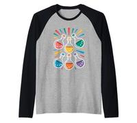 Un'illustrazione di fiale Maglia con Maniche Raglan