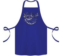 Un'Illustrazione Di Pesce Palla Grembiule In Cotone 100% Biologico