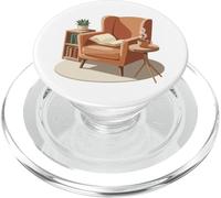 Un'illustrazione di piccolo angolo lettura PopSockets PopGrip per MagSafe