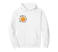 Un'illustrazione di Sole Felpa con Cappuccio