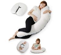 Unilove Hopo 7 in 1 Cuscino per maternità, supporto per allattamento e lettino per neonati per allattamento, grigio