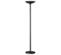 Lampada da terra Varialux - a led - base diametro 30 cm - altezza 175/186 cm- 22W - nero - Unilux