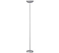 Unilux Dely 2.0 Lampada da Terra, 23 W, Colore Grigio Metallizzato