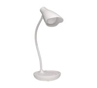 Unilux Lampada LED dimmerabile con ricarica USB e controllo touch, bianco