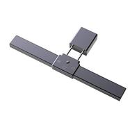 Unilux TRAVELIGHT - Lampada LED per PC portatile, controllo touch, dimmerabile, 3 regolazioni di temperatura di colore, nero
