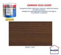 Unimarc duo legno impregnante finitura cerata per interno ed esterno San Marco
