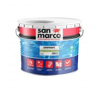 Unimarc smalto murale semilucido bianco lt 2,5 a base acqua