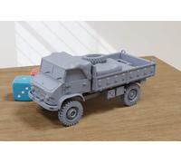 Unimog GS - 3D Stampato - 28mm Scale - Miniatura Wargaming Veicolo - Ripiano
