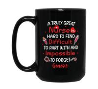 Un'Infermiera Davvero Brava È Difficile Da Trovare Tazze Di Caffè Ceramica Tazze Da Tè Divertenti Tazza Colazione Regalo Carino Per Fidanziati Ragazze Colleghi 330ml