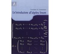Un'introduzione all'algebra lineare