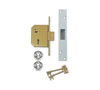 Union 3G115 C Serie 5 Serratura A Mortasa 67Mm 2.5In Cromo Satinato UNNV3G115C67