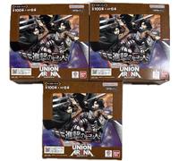 Union Arena Attack on Titan Box UA23BT sigillato in fabbrica giapponese NUOVO...