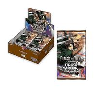 Union Arena - Gioco di carte Booster Box Attack on Titan (UE10BT), 16 confezioni