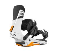 Union - Attacchi all-mountain da uomo per lo snowboard - Atlas White Orange per Uomo - Taglia M - Bianco