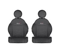 UNION Coprisedili anteriori realizzati su misura specifici per FIAT 500 X. Perfettamente aderente resistente lavabile. Made in Italy (Antracite)
