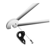 FORCELLINO CAMBIO GH-313 UNION ALLUMINIO PER BICICLETTA CAMBIO POSTERIORE
