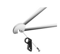 FORCELLINO CAMBIO GH-331 UNION ALLUMINIO PER BICICLETTA RICAMBI TRASMISSIONE