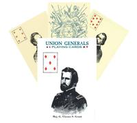 Union Generals Mazzo Carte Da Gioco Guerra Civile 54 Illust U.S. Games
