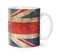 Union Jack Bandiera Vintage Motivo 284ml Tazza - Gran Bretagna Britannico UK