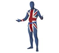 Union Jack Costume Olimpiadi Gran Bretagna Bandiera Adulti Bambini