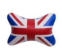 Union Jack - Cuscino cervicale per auto con bandiera britannica | Cuscino cervicale confortevole e traspirante per il giubileo della regina, viaggi in auto e dic