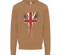 Union Jack Teschio Felpa Uomo St George's Day