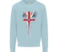 Union Jack Teschio Felpa Uomo St George's Day