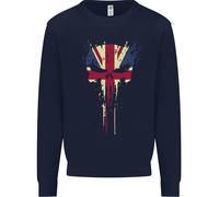 Union Jack Teschio Felpa Uomo St George's Day