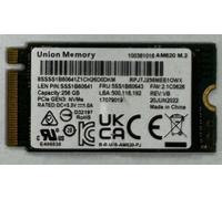 Union Memory Lenovo SSD AM620 da 256Gb PCIe Gen3X4 NVME 2242