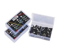 UNION Scatola da 25 set di pattini freno MTB con vite BS-400 V-BRAKE-72MM