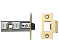 UNION Serratura a Binda Tubolare 2648, Ottone Lucidato, 76mm