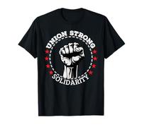 Union Strong Solidarity PRO Diritti dei Lavoratori sindacali Maglietta