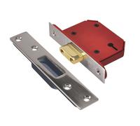 UNION StrongBOLT 2103S Serratura a Montanta Mortasata 3 Leve, Acciaio Inox, 68