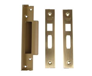UNION StrongBOLT 2200 Kit per Serratura a Mortasa Incassata, Ottone Lucido, 13m
