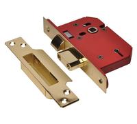 UNION StrongBOLT 2205S Sashlock da Incasso a 5 Leve, Ottone, 68mm