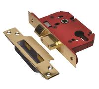 UNION StrongBOLT 22EU Serratura a Mortasa Europea, Ottone, 81mm