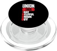 Union Thug That Utile Union Guy - Festa del lavoro dei lavoratori sindacali PopSockets PopGrip per MagSafe