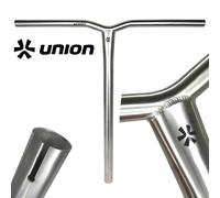 Union Titanium Bend Stunt Scooter Trick Tret Roller Barra Manubrio HIC Argento