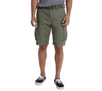 Unionbay Pantaloncini Cargo da Uomo, con Cintura, Taglie Grandi e Alte - Verde - 58