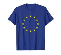 Unione Europea Tshirt Bandiera UE Camicia Politica Camicia Uomo Donna Maglietta