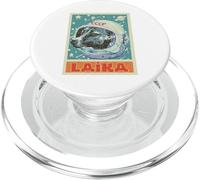 Unione Sovietica URSS T astronauta Laika propaganda cane PopSockets PopGrip per MagSafe