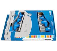 Unior 193HXSCS-Juego de destornilladores hexagonales esféricos con Mango en T, en caja de cartón-S2.5 - S10/7