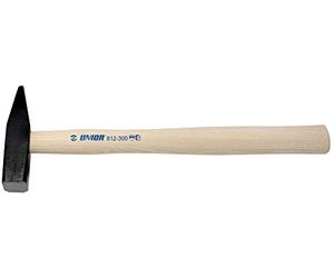 UNIOR 601807 - Martillo para mecánico con mango de madera 1000 gr serie 812