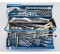 UNIOR 601994 - ja metálica con 5 compartimientos 560x210x225 mm 912/5 y 136 herramientas serie 932-C