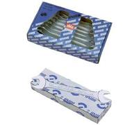 Unior 603714 - Juego de 12 llave fijas de Dos Bocas in caja de cartón 6 a 32 mm Serie 110/1CB